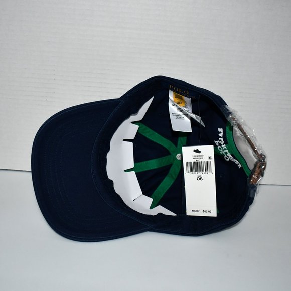 Polo Ralph Lauren Short-Sleeve Rugby-Shirt Twill Ball Cap in Navy #710910388001 - Picture 3 of 4